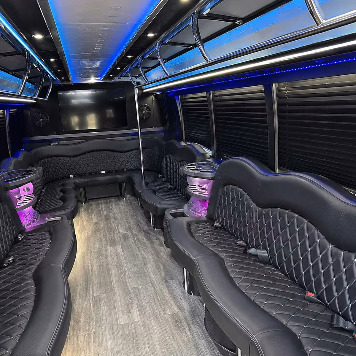 party bus interior