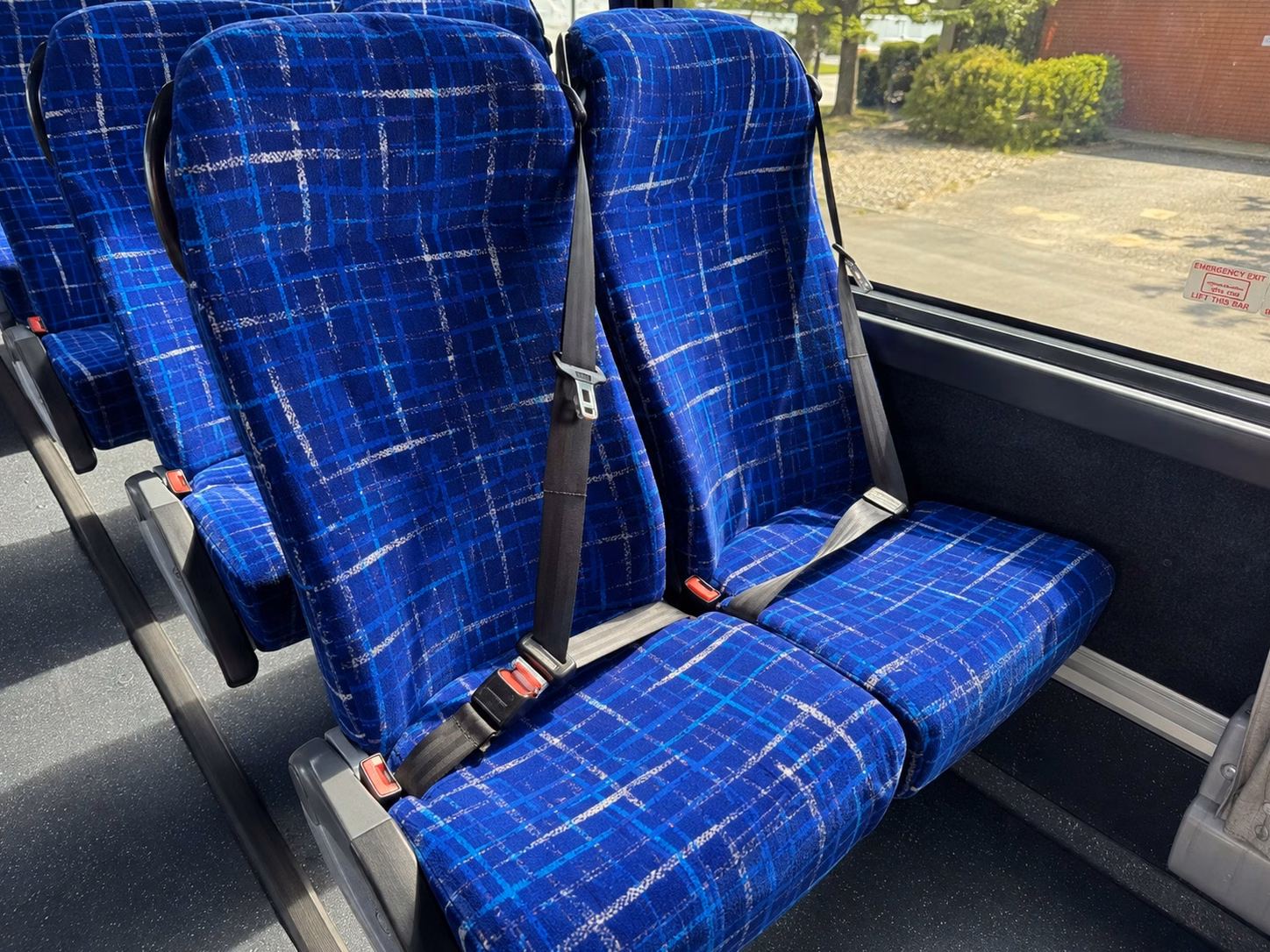 washington charter bus rental inside