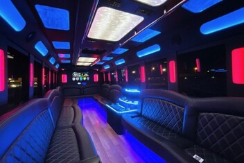Washington Limousine Bus Interior