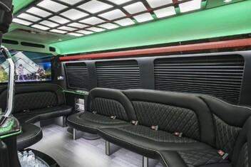 Washington Sprinter Party Bus Interior